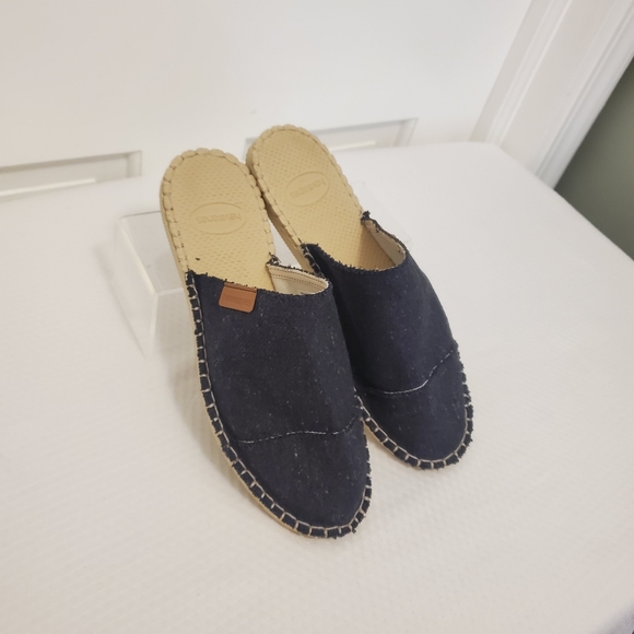 Havaianas Original Free Black Mules Size 8, Lightweight, Comfy, Stylish - Picture 6 of 13